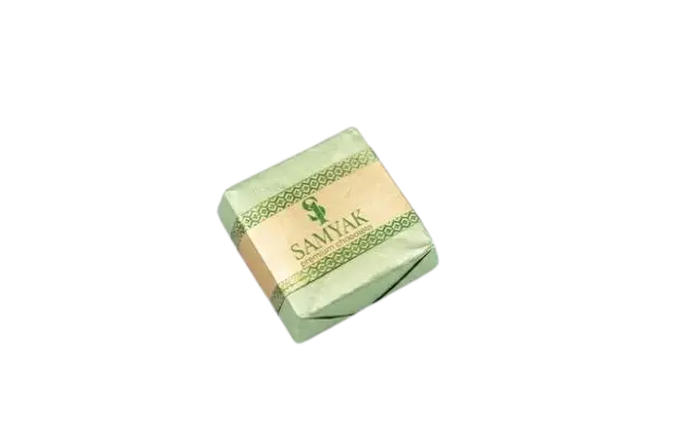 Samyak Premium Chocolate — yashil qadoq